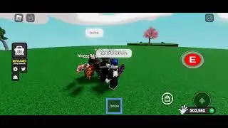 Slap Battles Zombie Glove Gameplay (without being a zombie)