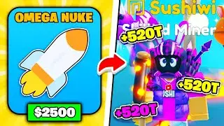 ROBLOX MINING SIMULATOR I SPENT $2,500 ON THE ROBUX NUKE!