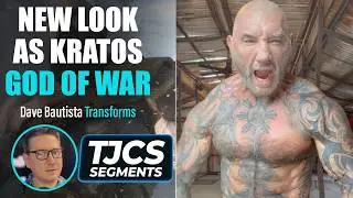 Dave Bautista Shows Of His God Of War Kratos Transformation