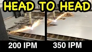 Cut Speed Comparison - Who Makes the Fastest CNC Machine In the World? Plasma Table