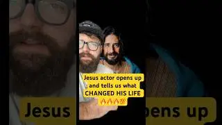 Jesus actor opens up and tells us what changed his life 🔥🔥
