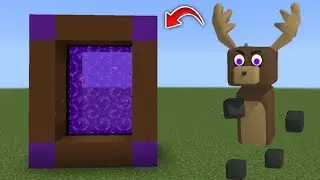 Membuat Portal Infected Moose Super Bear Adventure ~ Minecraft PE