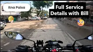 Finally Hero Xtreme 125r 1st Servicing Cost With Bill ✔️🔥 || Important Things While Service Any Bike