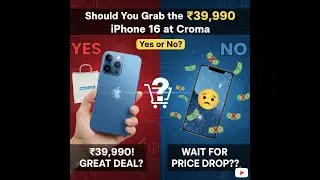 Should You Grab the ₹39,990 iPhone 16 at Croma&mdash;Yes or No?
