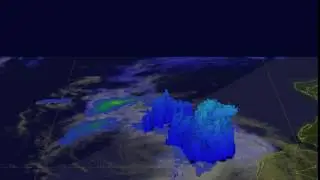 A 3-D Look at Post-Tropical Cyclone Hermine