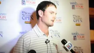 Wes Roach at the News Sentinel Open media day