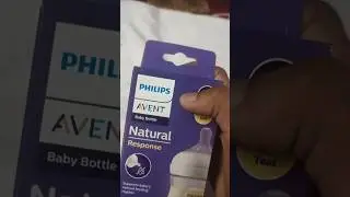 Philips Avent anti colic bottle #shorts #philipsavent #babyfeedingbottle #newbornessentials #philips