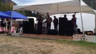 Mountain Station Playing  at the Sept 2012 New Denver, BC Garlic Festival