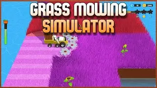 Satisfying Incremental Grass Mowing Simulator! | Stone Grass