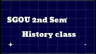 SGOU BA 2nd sem History of India block 4,unit 4