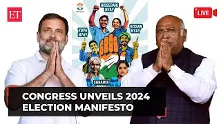 LIVE Congress unveils manifesto for 2024 Elections: Assurance for 'Paanch Nyay', 'Pachees Guarantee'