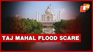 Rising Yamuna Waters Touch Taj Mahal Walls, Trigger Concern In Agra