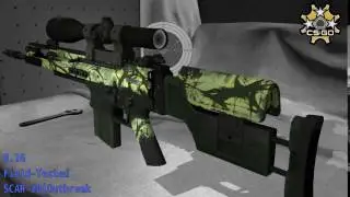 SCAR 20  Outbreak  Wear/Float