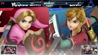Midwest Arcadian II WQ - Shiro (Young Link) vs RMU | Rin (Link)
