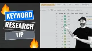 Powerful Keyword Research Tip