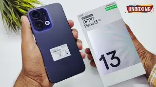 OPPO Reno 13 Unboxing & Review | Luminous Blue Color 🔥🔥🔥