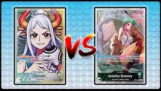 One Piece Card Game Store Treasure Cup Round 1 OP07 Yellow Green Yamato vs Jewelry Bonney