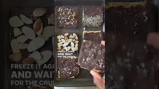 Chocolate Rice Cake Bars #shorts #ricecake #chocolate #recipe