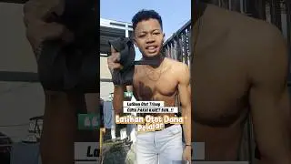 Latihan Otot di Rumah cuma pakai Tali karet..!! #latihanotot #homeworkout #triseps #masukberanda
