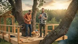 BUILD & FEAST: OUR ULTIMATE TREEMASE TREEHOUSE ADVENTURE!