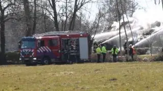 Brand woning De Schiphorst
