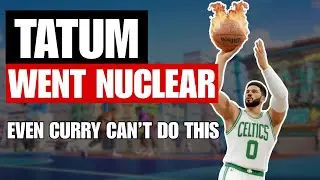 Jason Tatum Just Hit 8 Straight 3s 😳 (With 2 LeBrons)