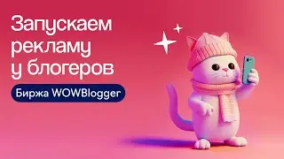 Как запустить рекламу у блогеров через биржу WOWBlogger | Советы по запуску рекламы у блогеров