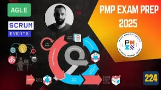 ⚡224- Scrum Events & Key Concepts Detailed | Scrum Framework | PMP Exam Prep | 2025