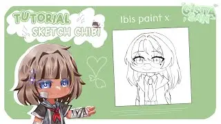 ☦︎༘ 📚 ❝ [ tutorial sketch chibi ] ❞┆gacha tutorial 🔥
