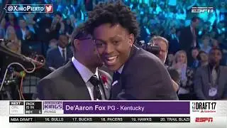 2017 NBA Draft Kings Select De&rsquo;Aaron Fox | Fifth Pick | June 22, 2017
