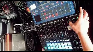 Bad&rsquo;cid - Industrial prophecy - Tribe Tribecore Mental Core - Live Roland MC 707 Korg electribe 2