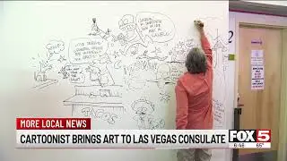 Mexican cartoonist brings iconic art to Las Vegas consulate