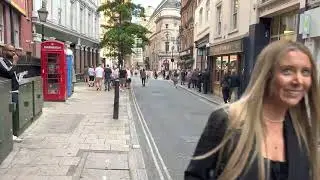 London Summer, Central London Busy Streets, What Summer is Looking Like in West End...! 4K HDR