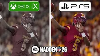Madden NFL 26 PS5 vs Xbox Series X Graphics Comparison