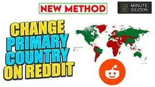 How to change primary country on Reddit 2024