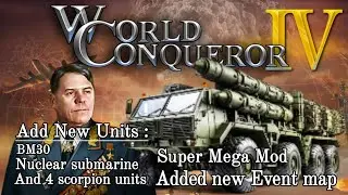 Play the game World Conqueror 4 Super Mega Mod | Add New Units |Add New Events|Unlimited Everyting|
