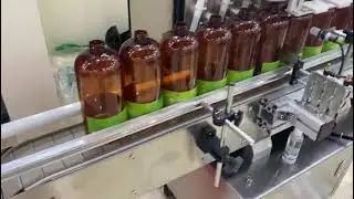 Automatic 6 nozzle liquid filling machine