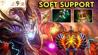 Invoker Immortal Soft Support - Dota 2 Patch 7.39e Pro Pub Gameplay