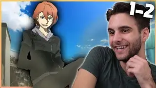 Чуя теперь крут?! | Bungo Stray Dogs, 3 сезон, 1 и 2 серии, слепая реакция