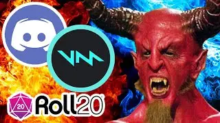 Satan becomes the Dungeon Master! (Roll20/Dungeons and Dragons VoiceMod fail)