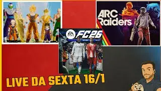 SEXTOU COM GAMES AO VIVO! 🎮🔥 Battlefield 6 | ARC Raiders | EA FC