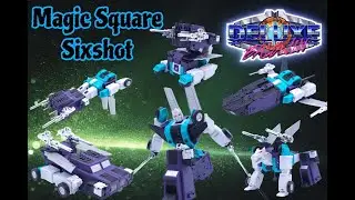 Best Sixshot Ever? Magic Square Legends Scale Six Changer Sixshot!