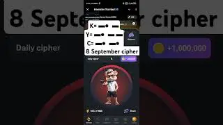 8 September cipher code Hamster Combat