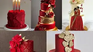 20+ red wedding cake design ideas/ wedding cake designs