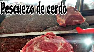 ¿Cómo cortar Bistec de un Pescuezo de Puerco? | Chef Vlogs