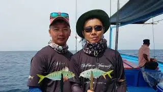 LIGHT SALT GAME TEAM BOAT AJING@PULAU PEMANGGIL, MALAYSIA APRIL 2018
