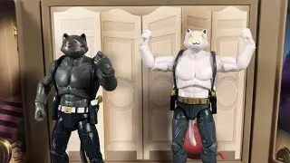 Fortnite Agent's Room Playset with Meowscles Ghost & Shadow Review