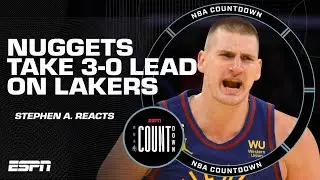 The Nuggets have been playing with the Lakers &ndash; Stephen A. | NBA Countdown