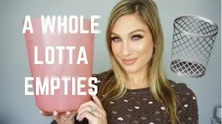 BEAUTY EMPTIES │ PRODUCTS I'VE USED ALL THE WAY UP