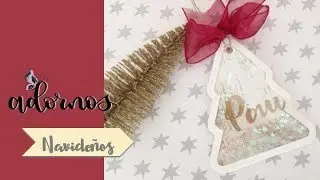 ADORNOS de navidad PERSONALIZADOS - LETTERING